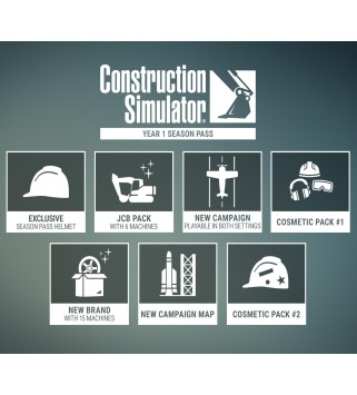 Construction Simulator - Year 1 Season Pass DLC Steam Key EUROPE